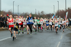 Boys and Girls under-13s Good Friday Elswick Harriers Relay, Newburn, Newcastle. Photo: David T. Hewitson/Sports for All Pics